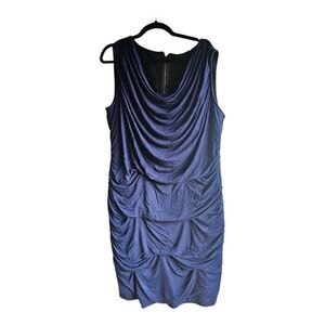 DKNYC Sleeveless Ruched Sheath Dress‎ - Size 18W